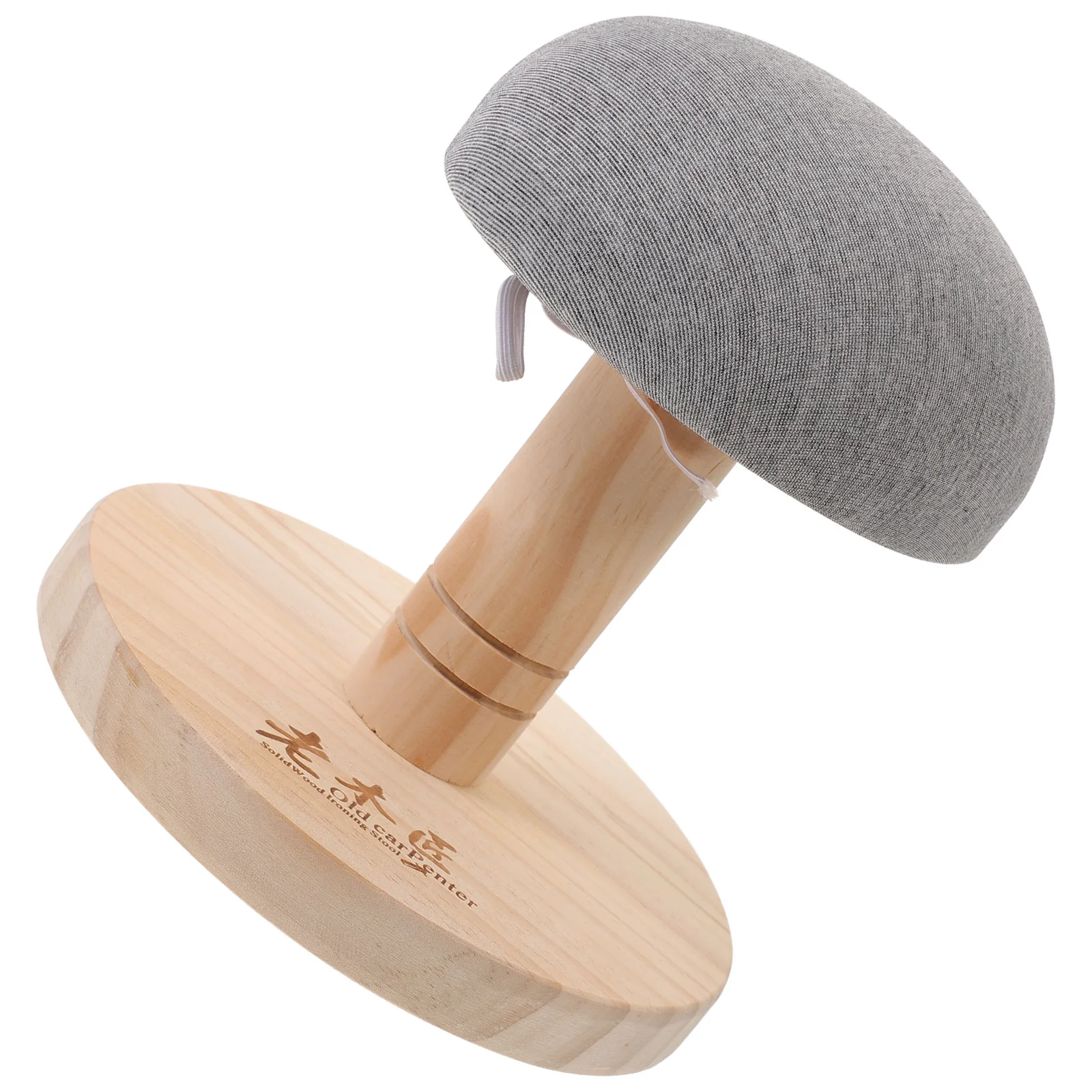

Wood Ironing Stool Display Shelf Fold Supply Sleeve Board Padded Cloth Clothes Shoulder Household Travel