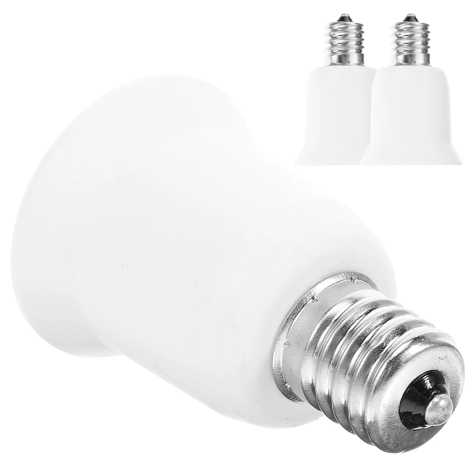 

3 Pcs Conversion Lamp Holder Light Bulb Converter Splitter Socket Adapter Changer E17 to E26 Pbt Replacement Kit