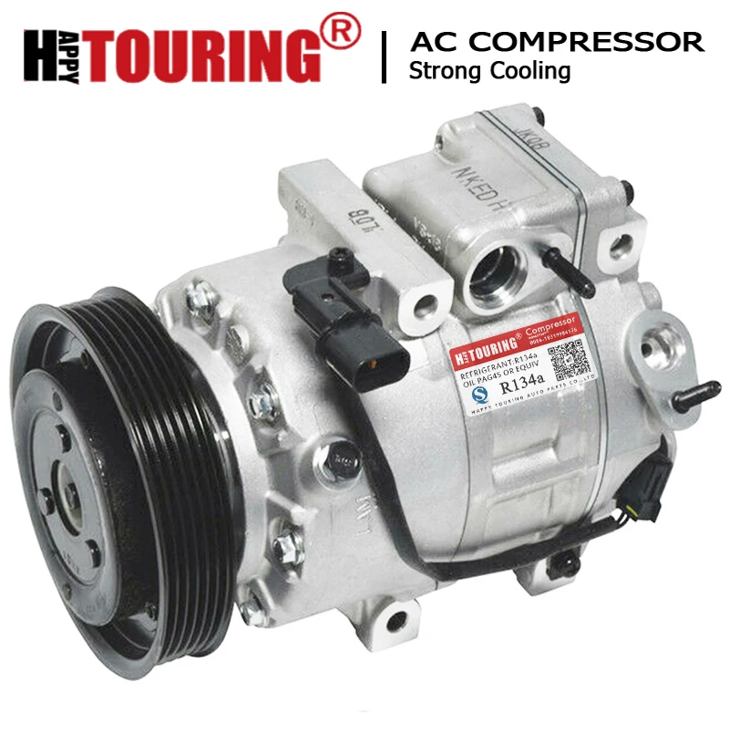 

AC Air Conditioning Compressor for Hyundai Genesis 3.8L 2009 2010 2011 2012 2013 2014 2015 977013M001 97701 3M001 97701-3M001
