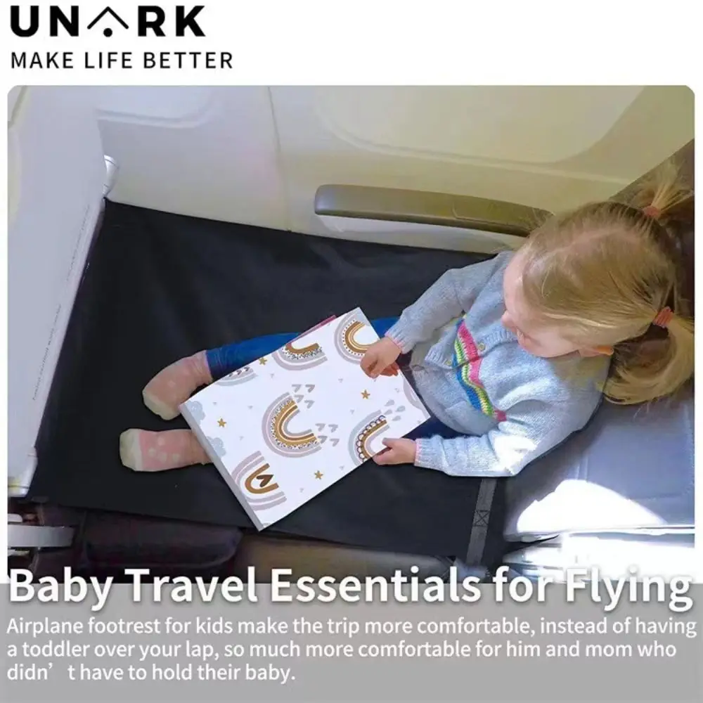 Airplane Footrest Kids Travel Airplane Bed Portable Travel Footrest Hammock