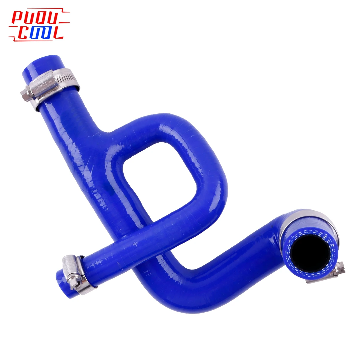 

For Ford Focus RS MK1 2.0T Thermostat to Radiator 3 Port Silicone Hose Tube Pipe 1Pc 10 Colors