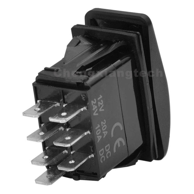 Boat Car Rocker Switch 12V/24V Waterproof Green Led SPST DPDT 20A for ARB/CARLING/NARVA/4x4 Truck JCB Machine Replace 111 Logos, rocker switch