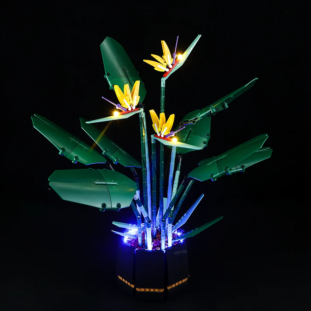 LED Licht Kit Für Creator Expert 10289 Vogel von Paradise Bouquet DIY Licht Spielzeug Set (Nicht Enthalten Bausteine) – Detail 9