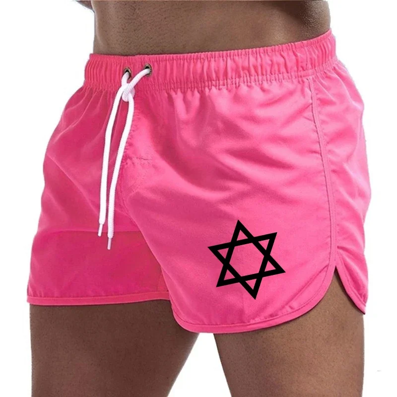 Men Summer Beach Shorts Quick Dry Running Cycling