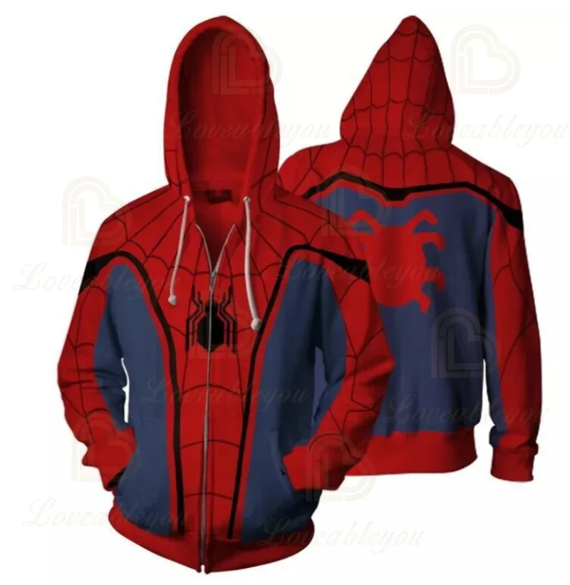 School Uniform Sudadera De Spiderman Homecoming Men's Marvel