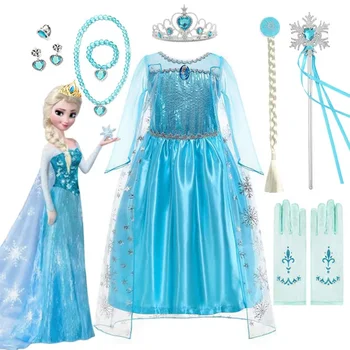 Elsa Frozen Princess Dress 1