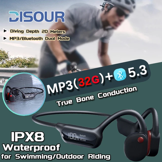 Casque à conduction Sophia, casque de natation étanche IPX8, 8 Go de RAM,  sans fil Bluetooth 5.3, stéréo, réduction du bruit, écouteur de sport -  AliExpress