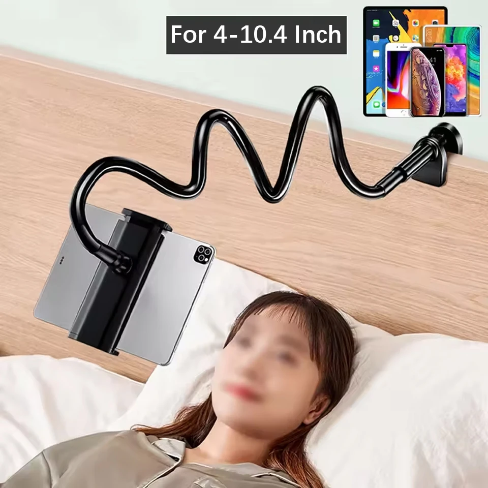 유니버설 360 ° 조절 가능한 휴대폰 거치대 유연한 클립 스탠드 스마트폰 홀더 침대 데스크탑 브래킷 마운트 스탠드