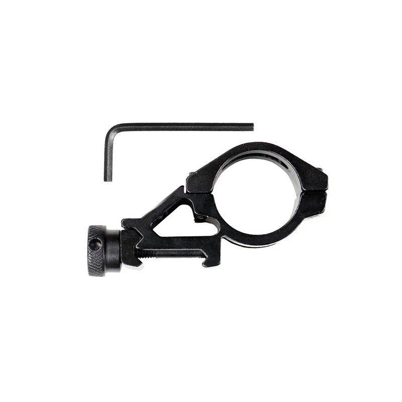 Scope Mount 30mm 45 Degree Offset Flashlight Scope Mount Holder For 21mm Picatinny Weaver Rail Quick Release Button Hunting