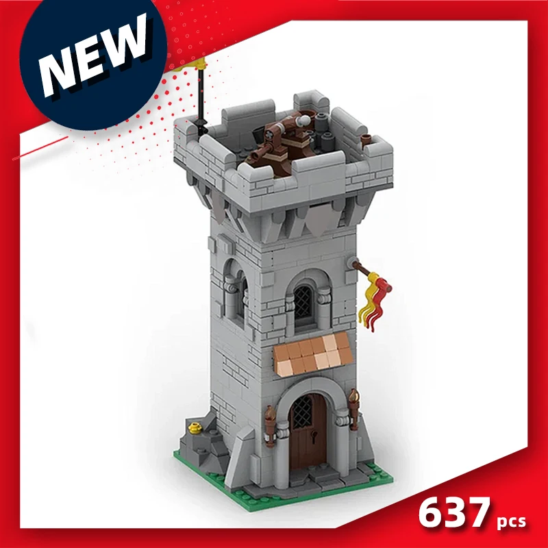 

castle watchtower bricks modular lookout tower blocks castle tower bricks watchtower blocks Modular Medieval birthday moc gift