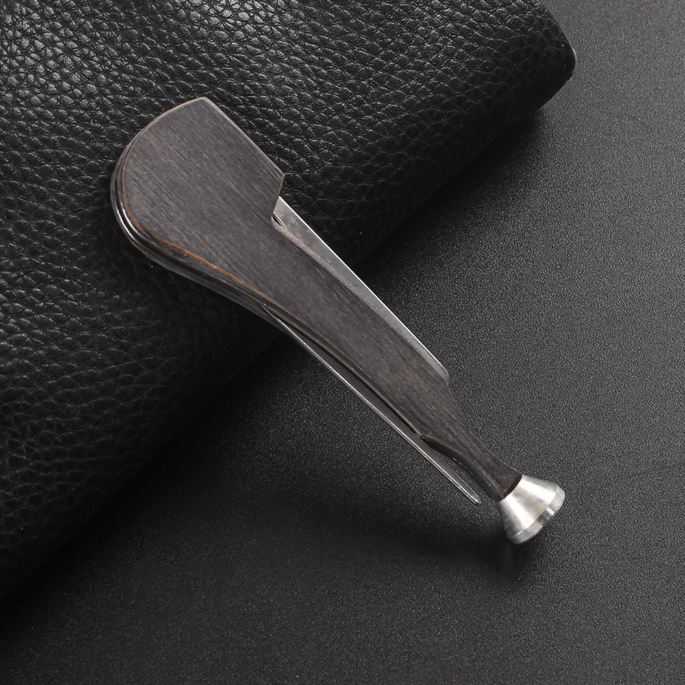 Smoking Pipe Needle Scraper Pressure Stick 3 in 1 Wood&Alloy Tobacco Pipe Cleaning Tool Smoking Accessories Wholesale Retail