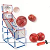 Portable Arcade Basketball Game Set with 2 Balls Hoop for Kids Indoor Outdoor Sport Play Children Boys Sports Toys Easy Set Up 4