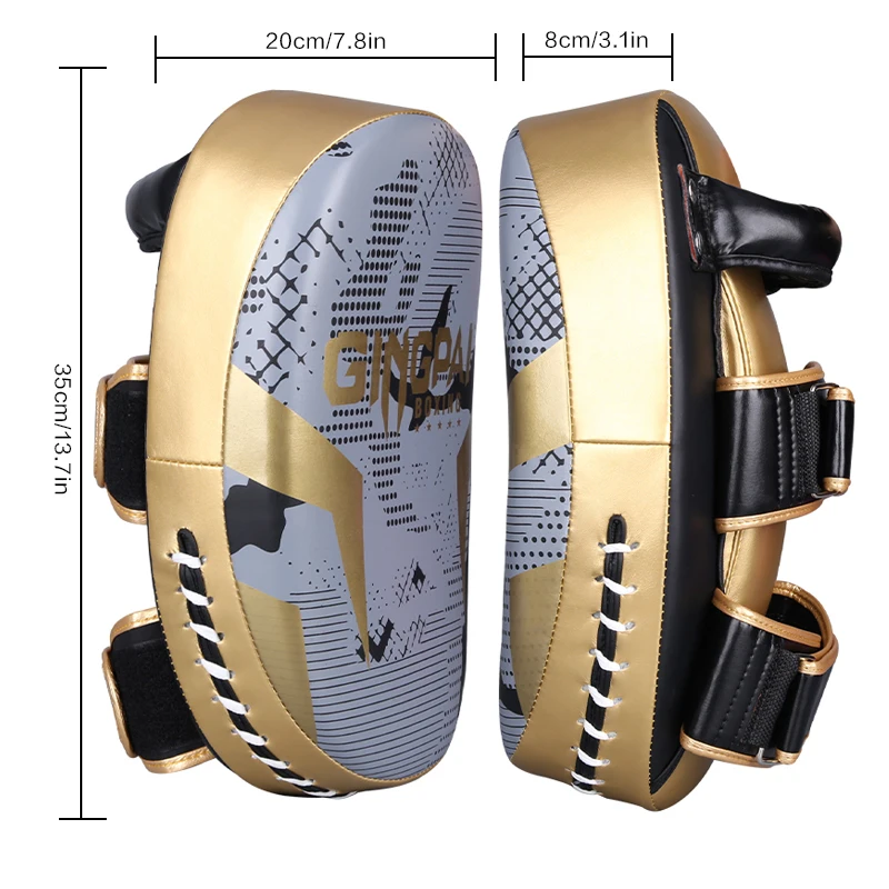 Boxing Kick Pad Punching Focus Pad Boxing Leg Gloves Kickboxing Target Muay Thai Coaching for Workout Sports Training