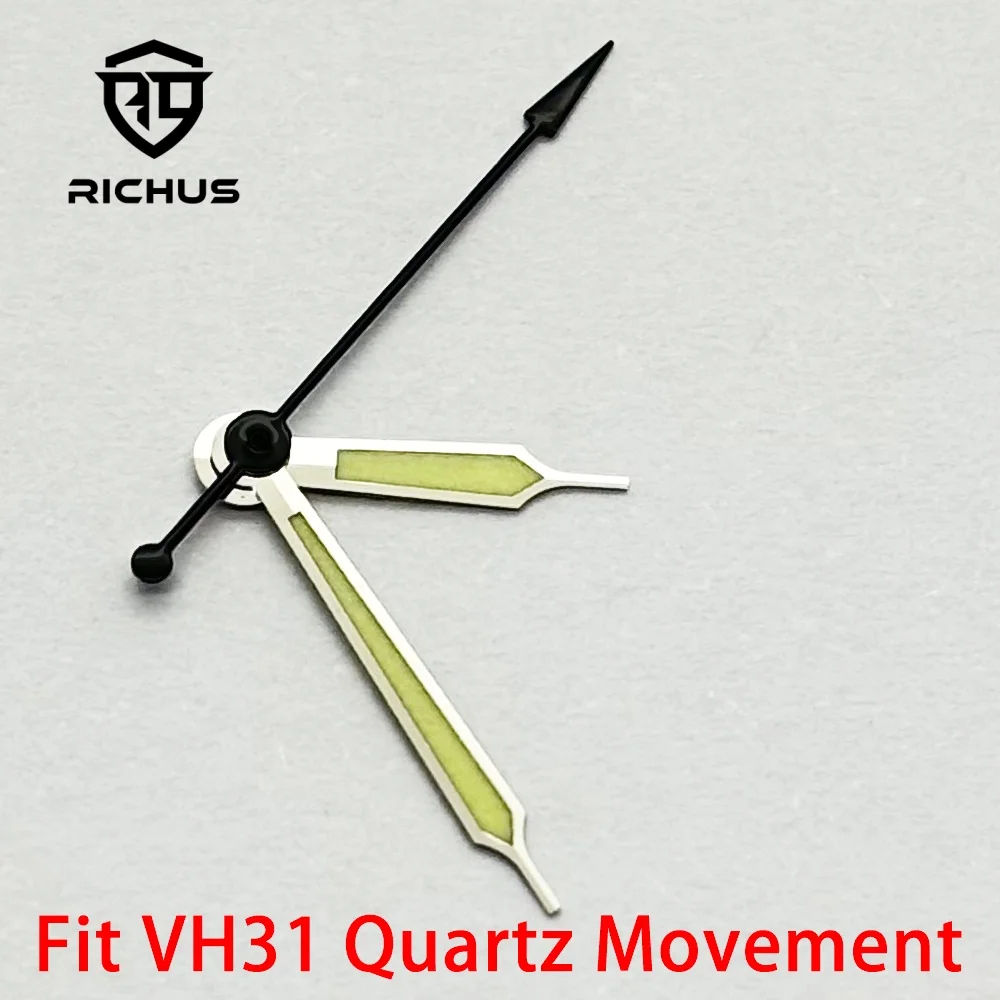 RICHUS Glow-in-the-Dark Green Luminous Watch Hands Set