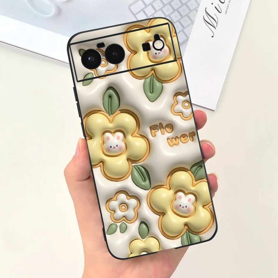 Astronaut-Themed Shockproof Silicone Case - Cute and Durable Cover