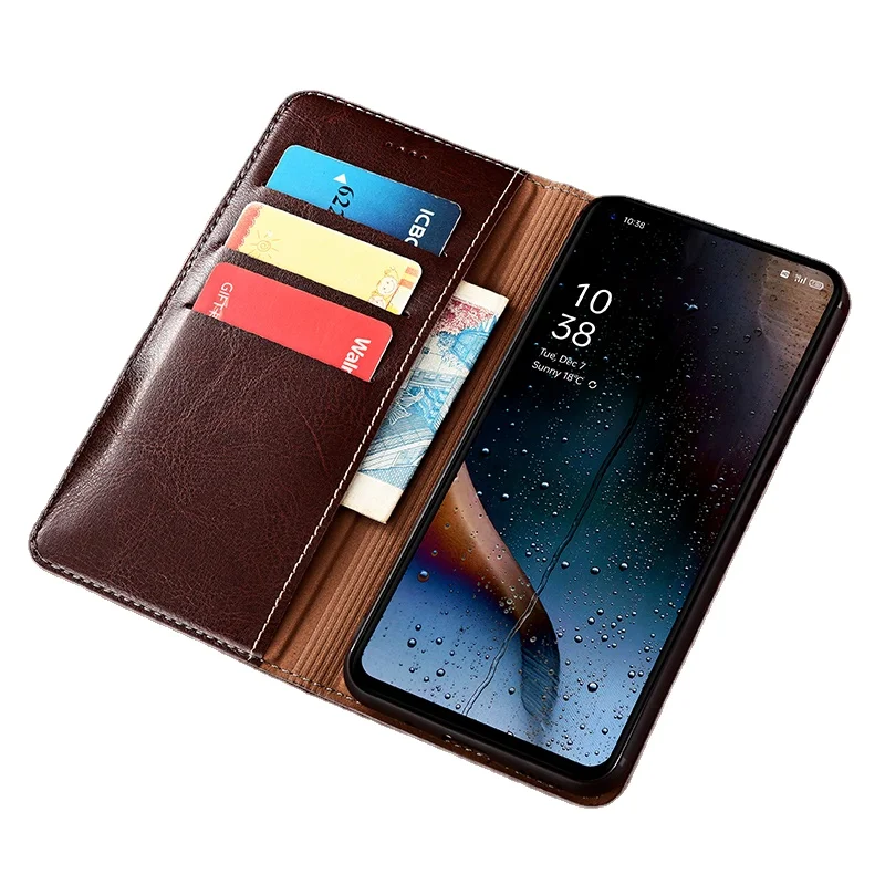 Luxury Genuine Leather Wallet Case Phone For XiaoMi Mi 13 12 12T 12S 12X 11 11i 11T 11X Pro Ultra Lite NE Magnetic Flip Cover