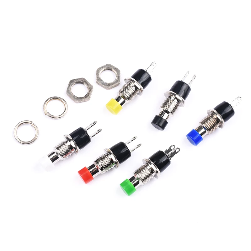 

Мгновенное монтажное отверстие для кнопочного переключателя 100 шт. PBS-110 7 мм