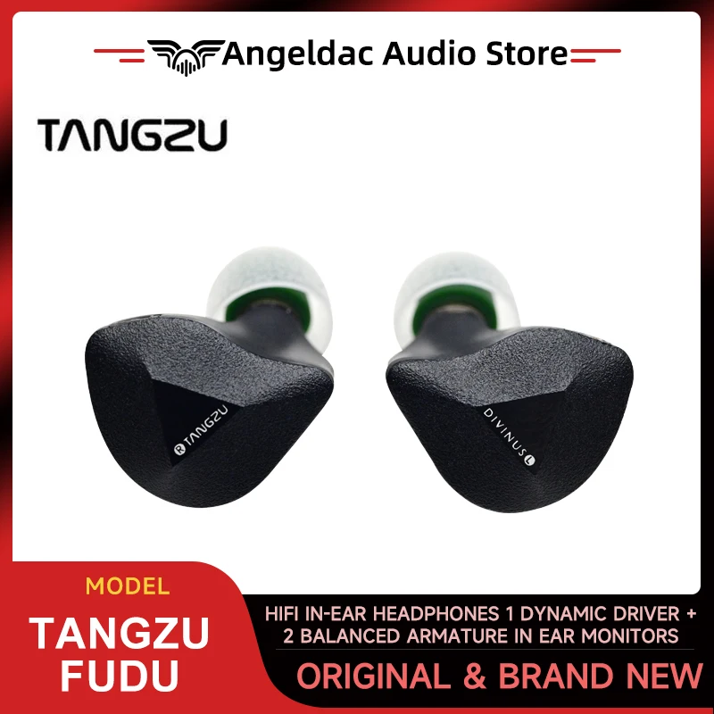 

TANGZU FUDU VERSE 1 Hifi In-ear Headphones 1 Dynamic Driver + 2 Balanced Armature IN EAR MONITORS Earphones