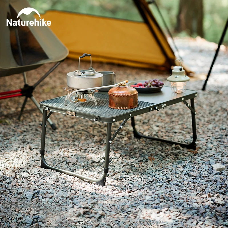 Naturehike MDF Camping Table Ultralight Folding Desk Table Height
