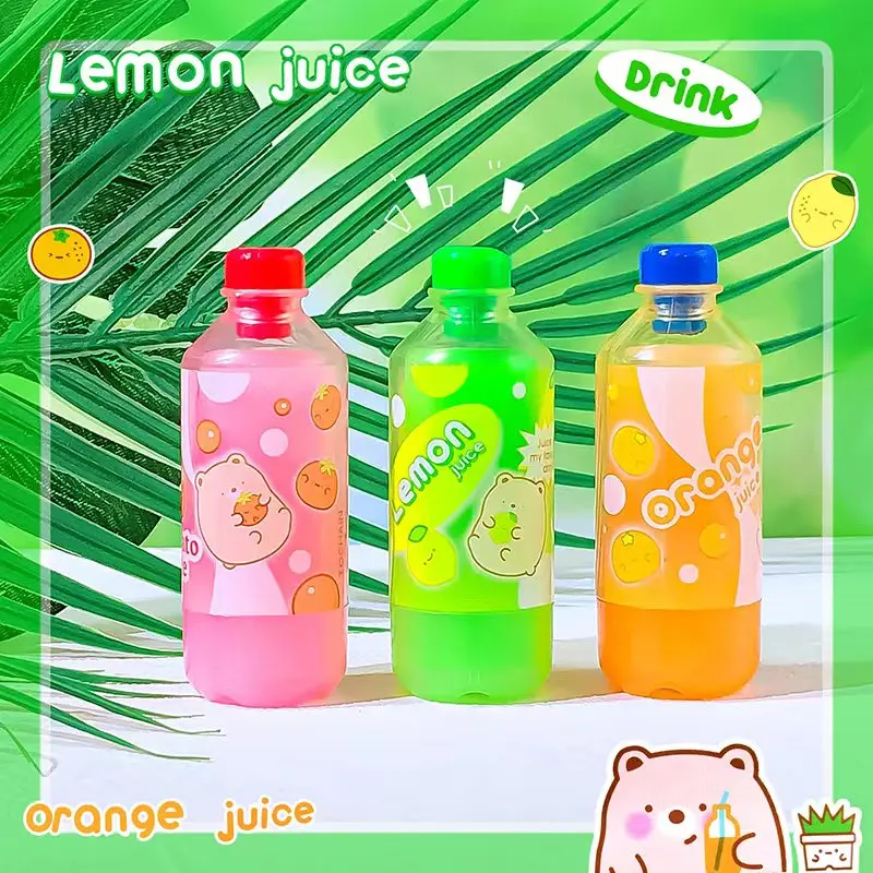 Aesthetic stationery Juice shape funny Erasers rubber back to school acsesories Cute stationery items pencil eraser