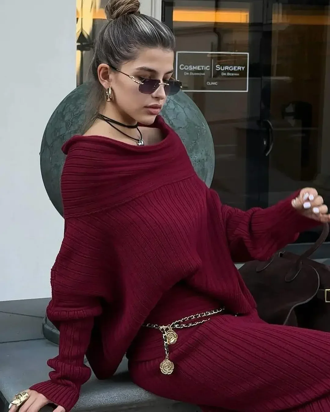 Eloura-Moda Womens Winter Sweater Cozy Knit Elegant Warmth For Office And Everyday