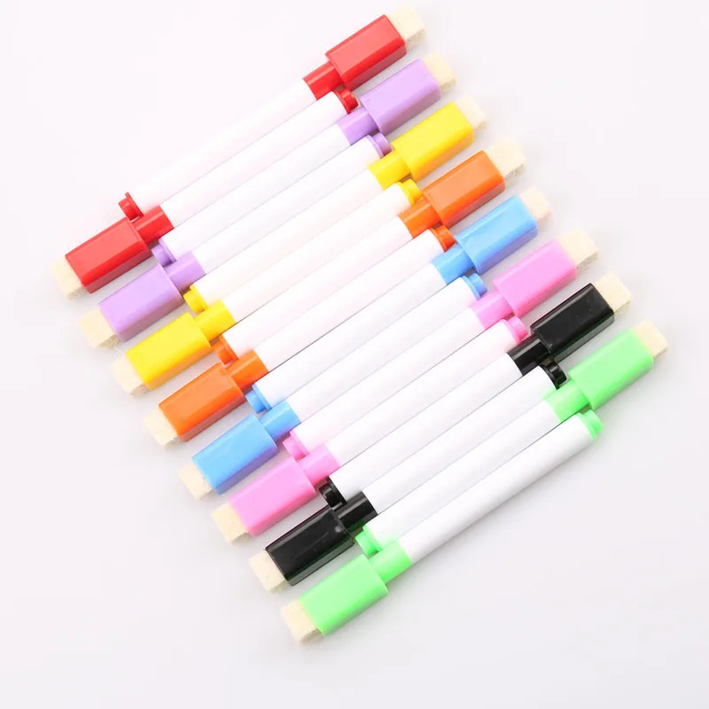 8color/set Whiteboard Marker Dry Erase Pen Colors White Board Office FINE TIP