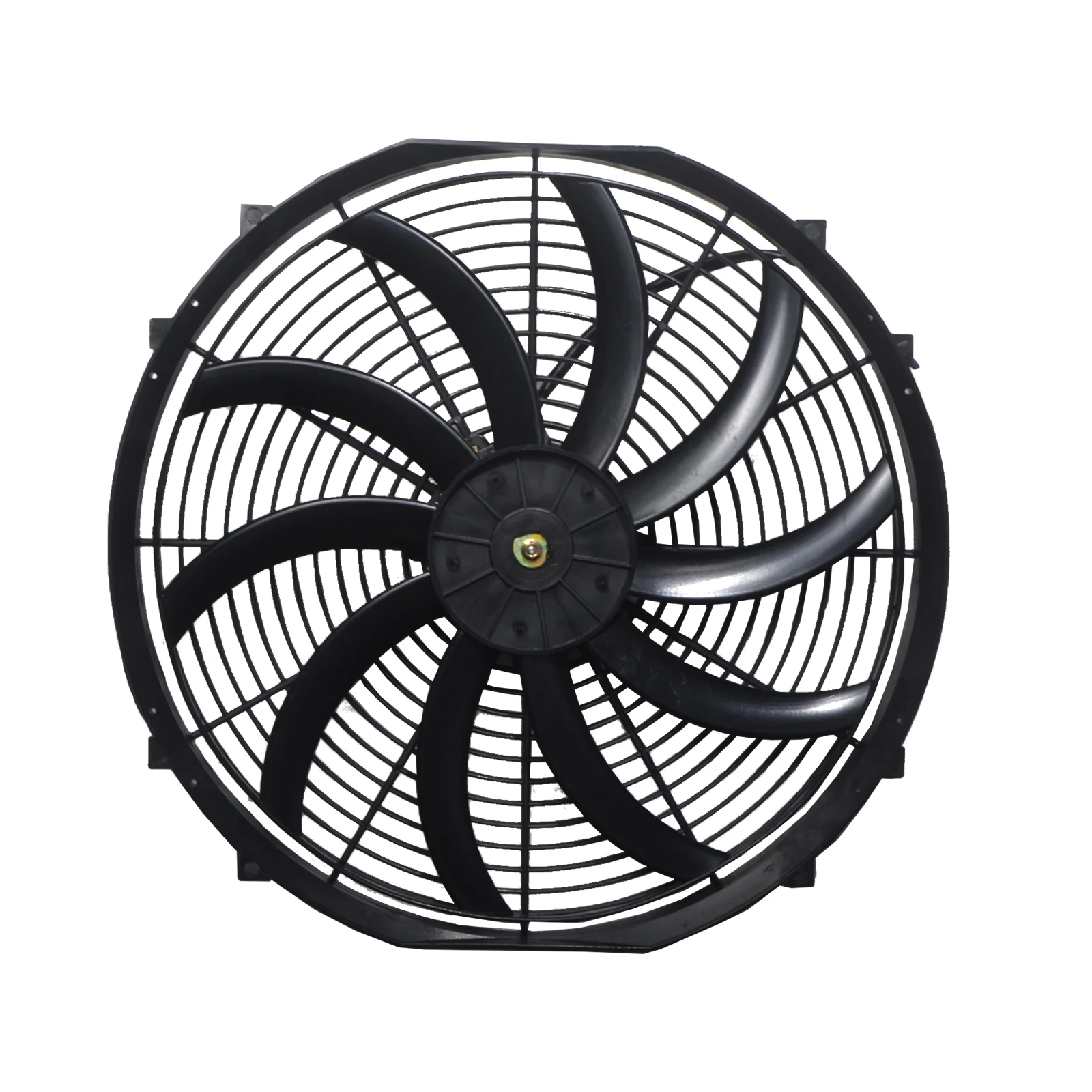 

16" Universal Slim Fan Push Pull Electric Radiator Cooling 12V 120W with Mount Kit for Various Vehicles and Engines