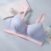 Women's Seamless  Breathable Nursing  Bra For All Seasons  Push-up  Pure Cotton  No Underwire  Maternity Sleepwear 3