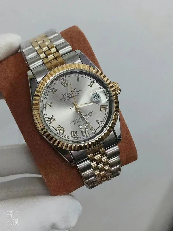 

Часы наручные кварцевые для мужчин и женщин, роскошные классические большие, с бриллиантами в ретро стиле