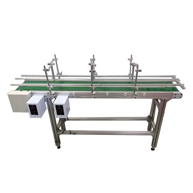 

Horizontal Conveyance Aluminum Type Pvc Belt Conveyors Mini Rubber Belt Conveyor System Portable Movable Pu Belt Conveyor