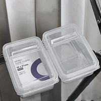 INS Photocards Storage Box Transparent Sticker DIY Korean Idol Photocard Holder Storage Organizer Classification Box Stationery 1