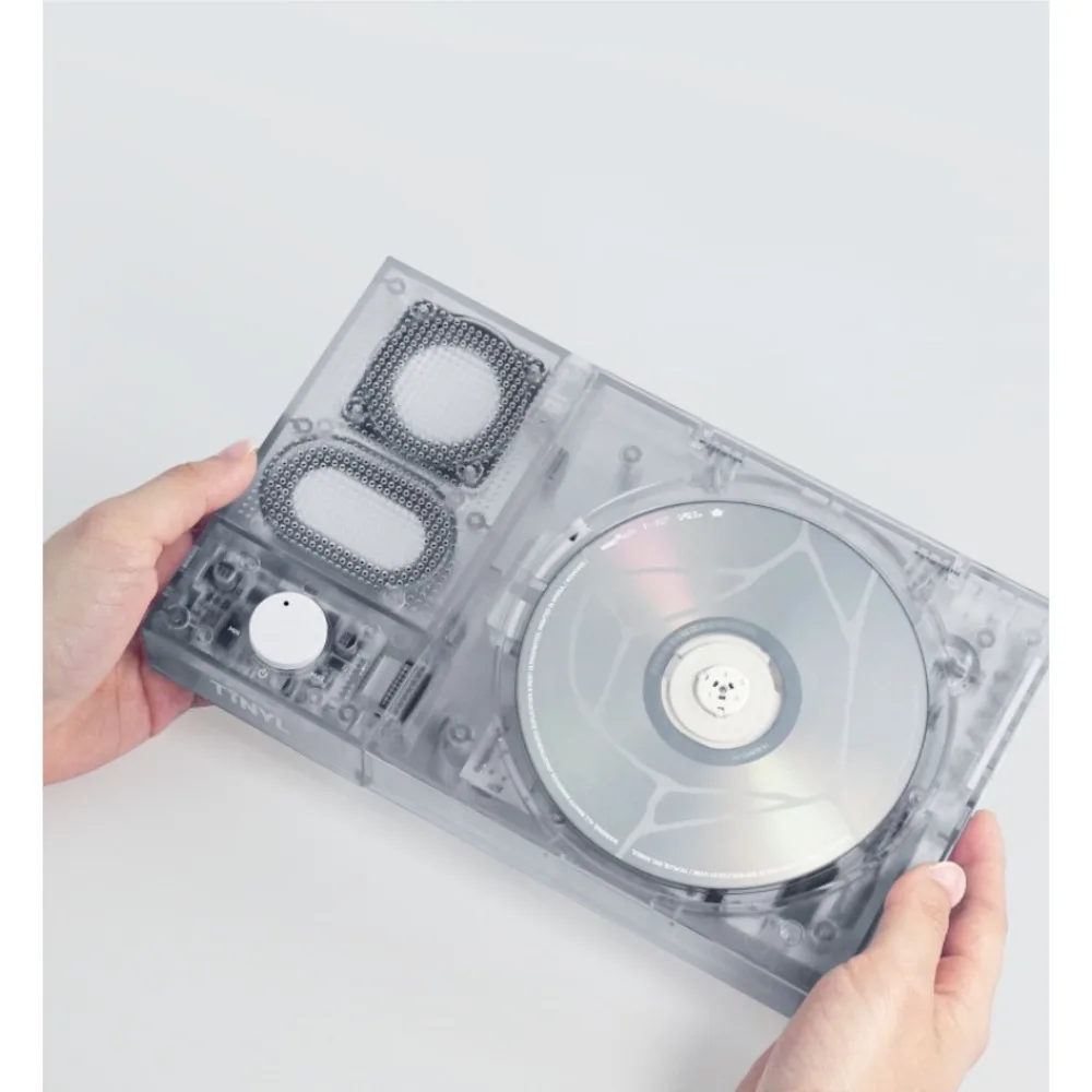 Original High Fidelity Album Play Bluetooth CD Retro Disc Player New