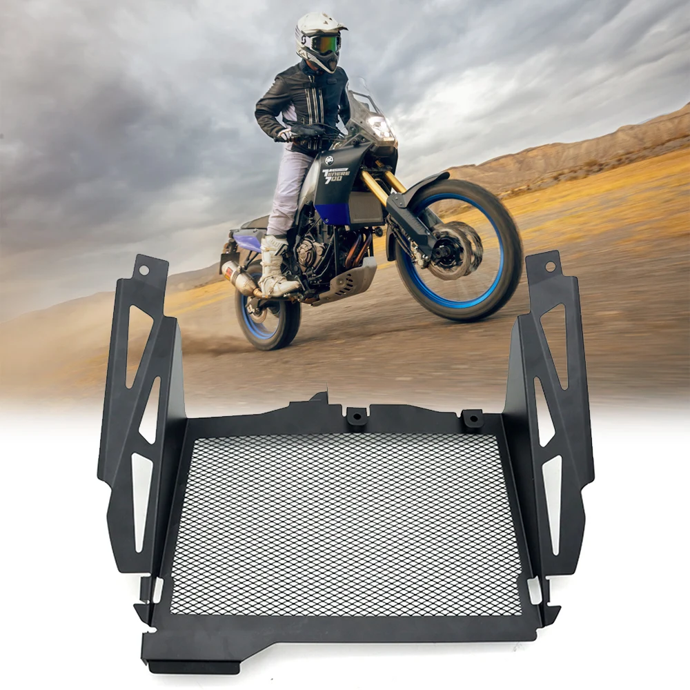 

Мотоциклетные аксессуары, Черная защитная крышка радиатора для Yamaha TENERE700 TENERE 700 WORLD RAID Tenere700 Tenere 700 World Raid T7