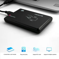 Dual Frequency Smart RFID Card Reader with USB Interface for Secure Access Control (125Khz R20D)