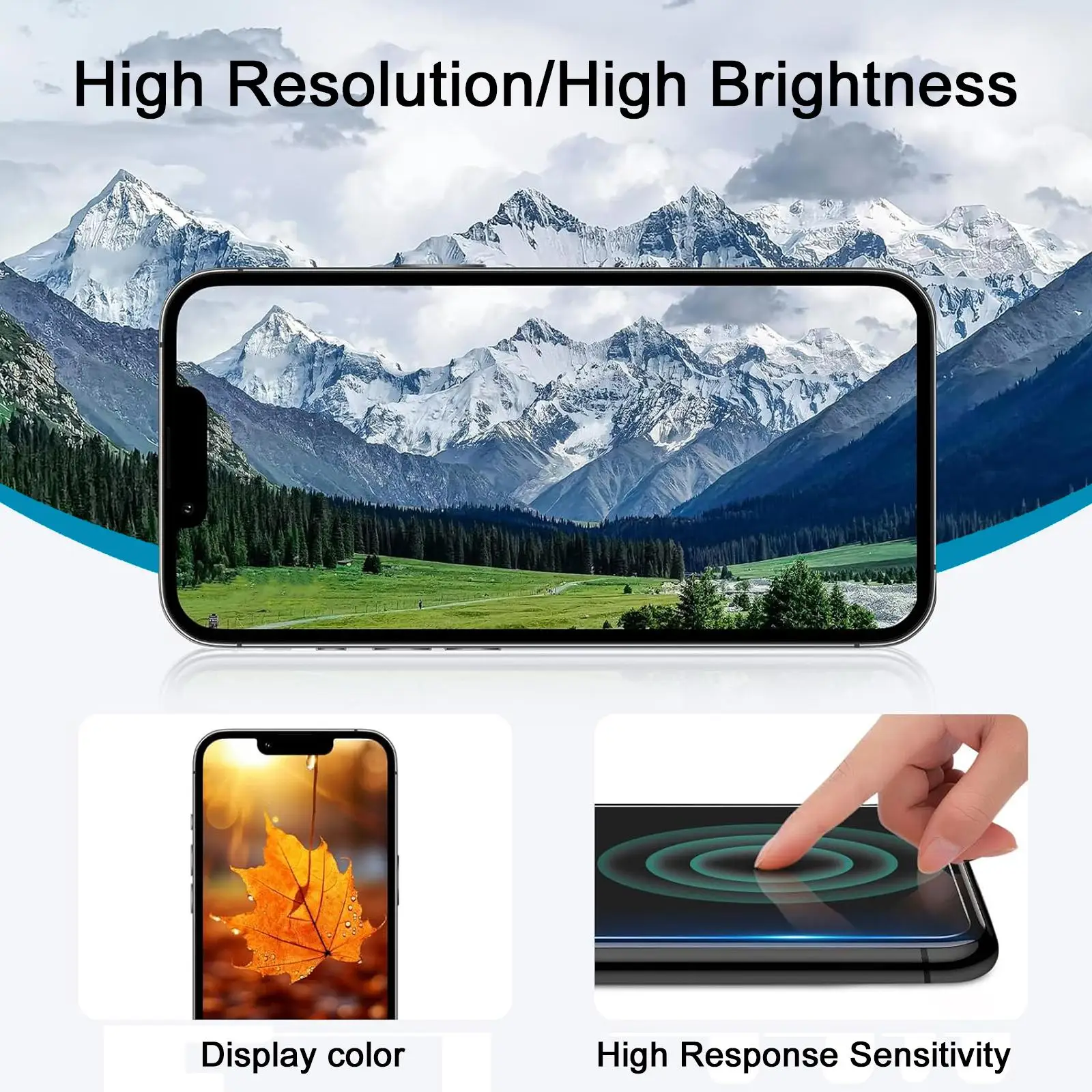 Display LCD Incell per iPhone 17 Pro Max, Touch Digitizer per Schermo iPhone 17 Pro Max - Image 4