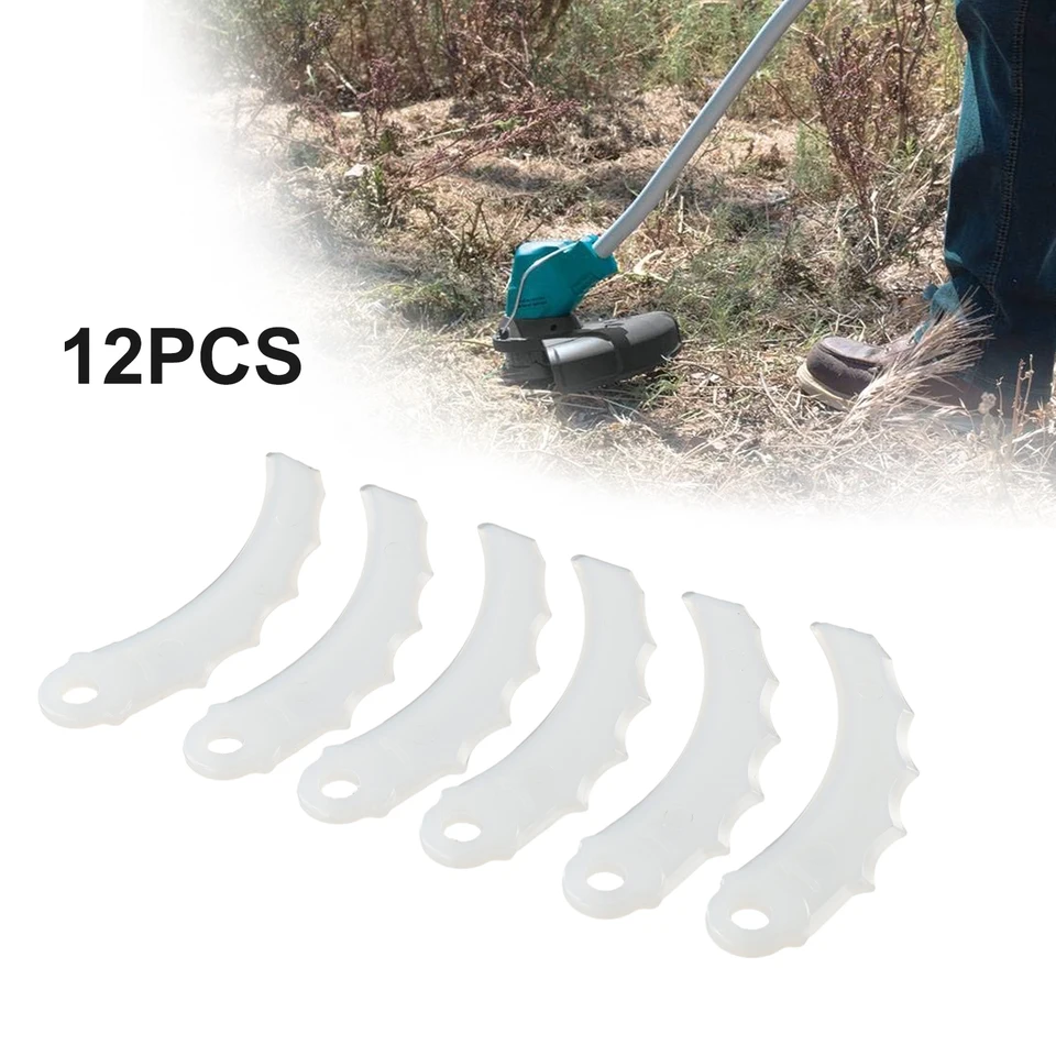 Lame Plastiche Per Decespugliatore - 12 Pezzi, Compatibili Con Makita, Diametro 255 Mm - Foto 4