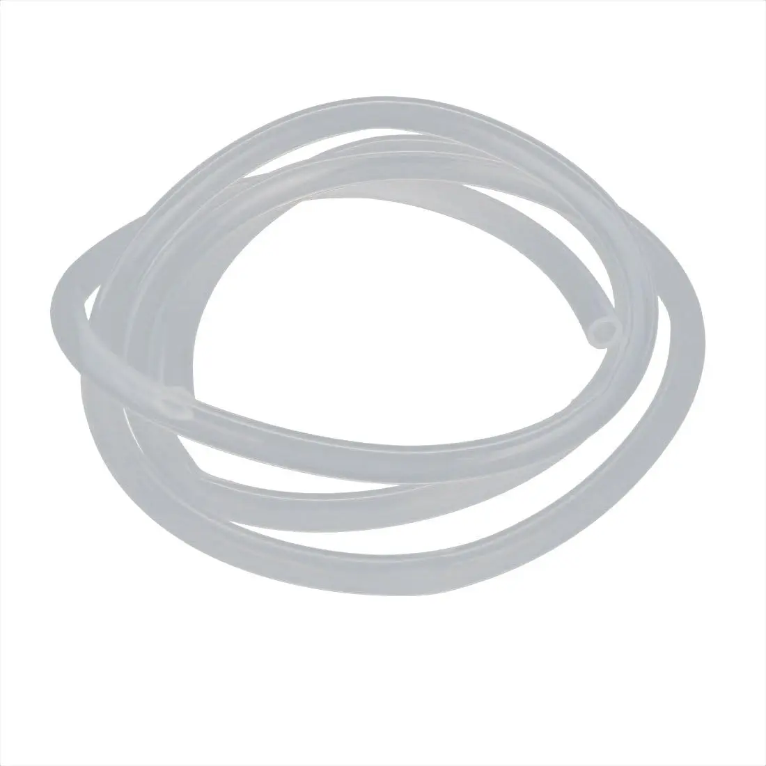 

Keszoox 4mm x 6mm High Temp Resistant Silicone Rubber Tube Hose Pipe Clear 1 Meter Long