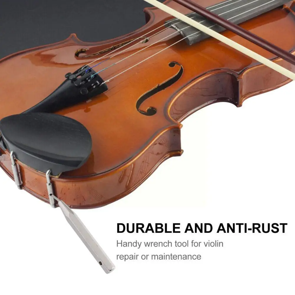 Violin Shoulder Rest Wrench Screwdriver Chinrest Key Luthier Wrench Tool Violins Parts Violin Tool Accessories A8W4