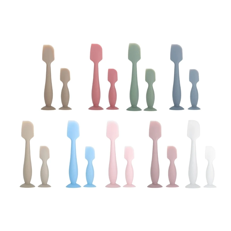 

2 шт./компл., силиконовая лопаточка для крема для подгузников, детский аппликатор для крема для ягодиц для ребенка