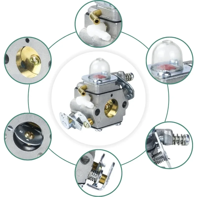1 Pc Carburetor for Alpina Castor KNC 52/55 Motor Skin Old Model Replacement Parts Lawn Mower Carburetor