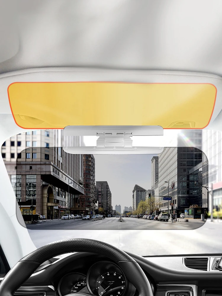 Adjustable Sun Blocker Anti-UV HD Anti Sunlight Dazzling Goggle Polarized Clear Vision Sun Visor Blocker Car Anti-Glare Sunshade