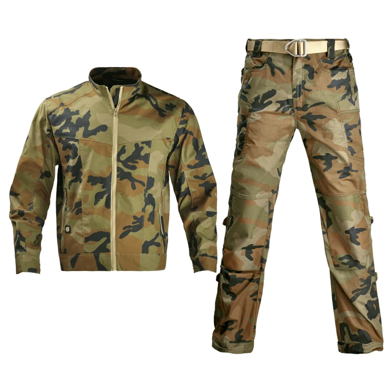 

2023 Men's Military Uniformarmy Combat Tactical Pants Cargo Uniform Jacket Military Tops Men Clothing Multicam Coat Paintball Su