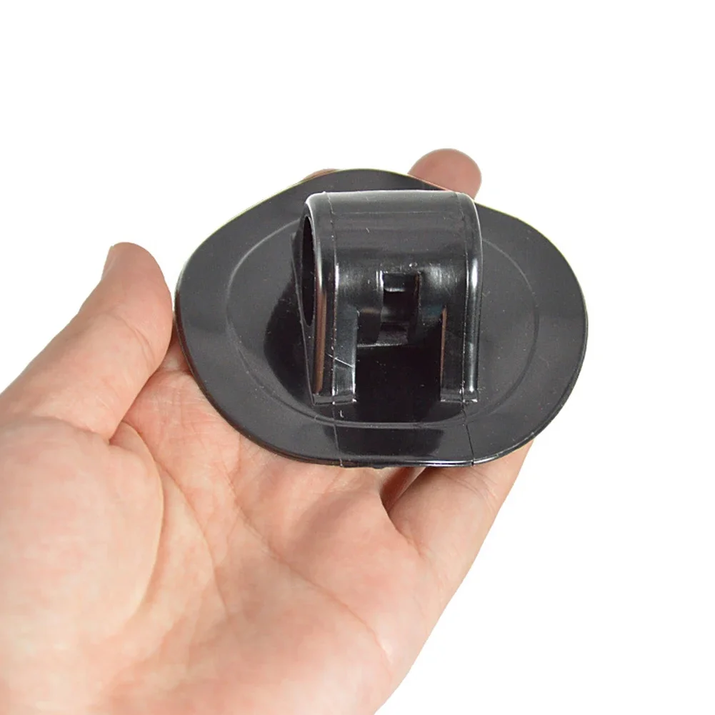 

2pcs PVC Motor Mount Kayak Inflatable Boat Canoe Rubber Accessories Black Bracket Fixing Hook Boat Accessories
