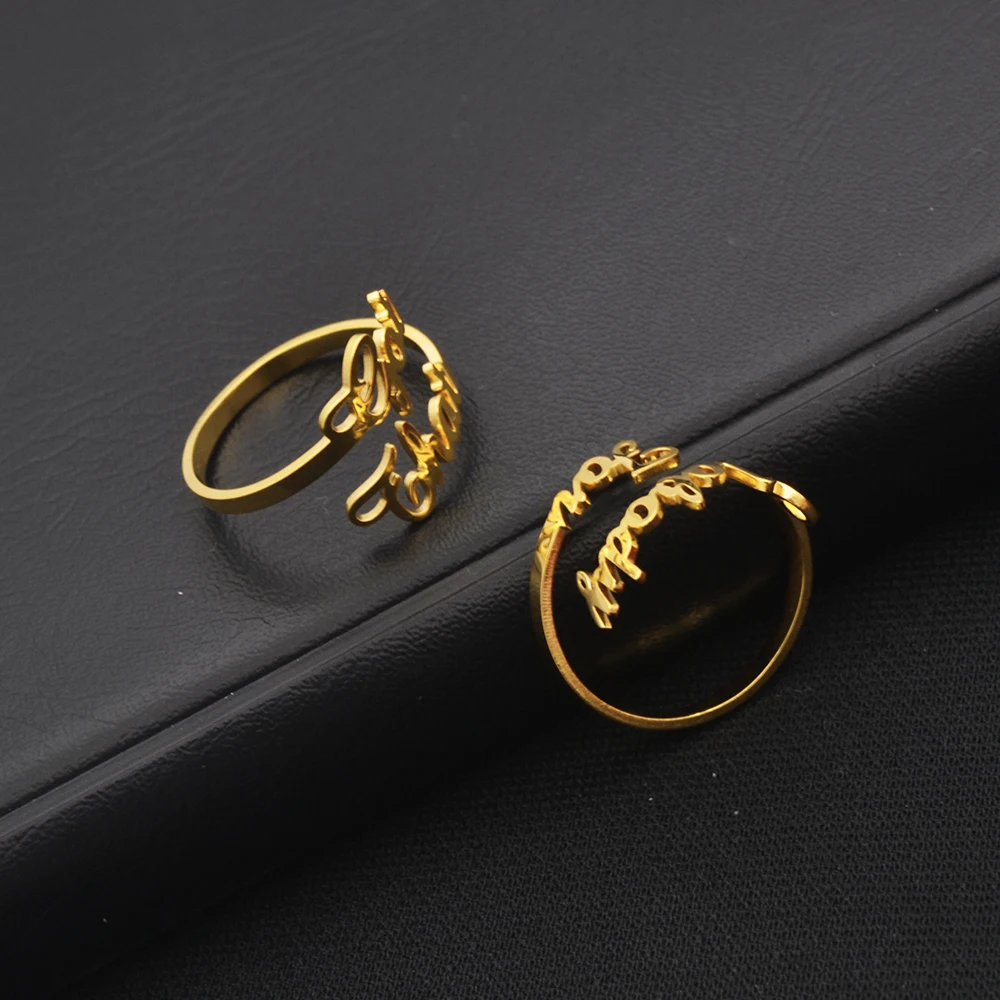 Рисунок 3 - Изысканное кольцо с различными шрифтами