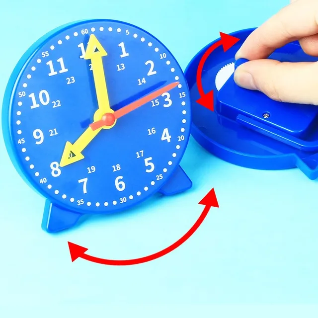 Children Clock Toys Montessori Educational Toys Learning Hour Minute Second Cognition Clocks Time Toys Kids Early Teaching Aids 2