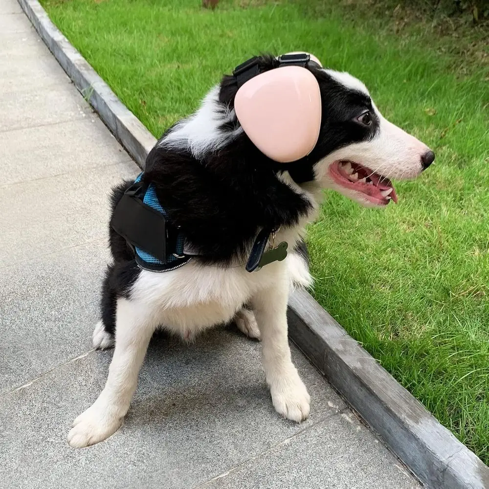 Lärmschutz-Ohrenschützer für Hunde, Gehörschutz, schalldichter Haustier-Ohrenschützer, 29 dB NRR, universeller Welpen-Ohrschutz – Detail 7