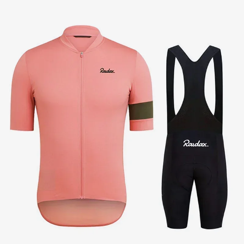 Raudax Cycling Clothing Road Uniform Cycling Set Summer Breathable Bicycle Clothes MTB Sportswear Men's Bike Clothing Set jersey cycling jersey cycling suit cycling jersey set