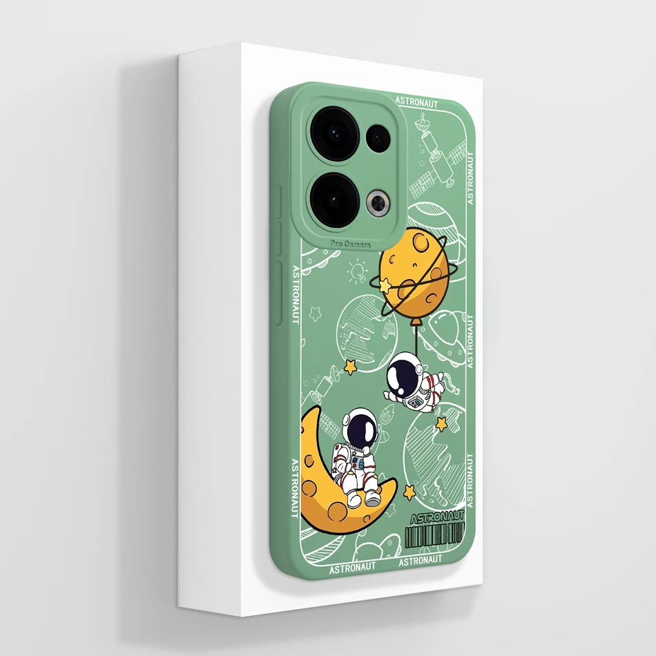 Cute Cat Panda Soft Liquid Silicone Phone Case - Full Coverage Anti-Drop Back Cover