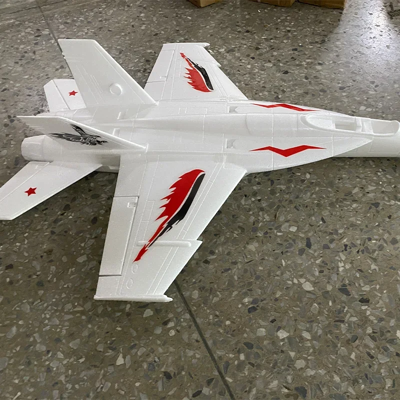 Qlq Rc Plane Remote-controlled Fighter Model F18 64mm Culvert Aircraft High-speed Epp Fixed Wing Remote-controlled Aircraft Toy 3