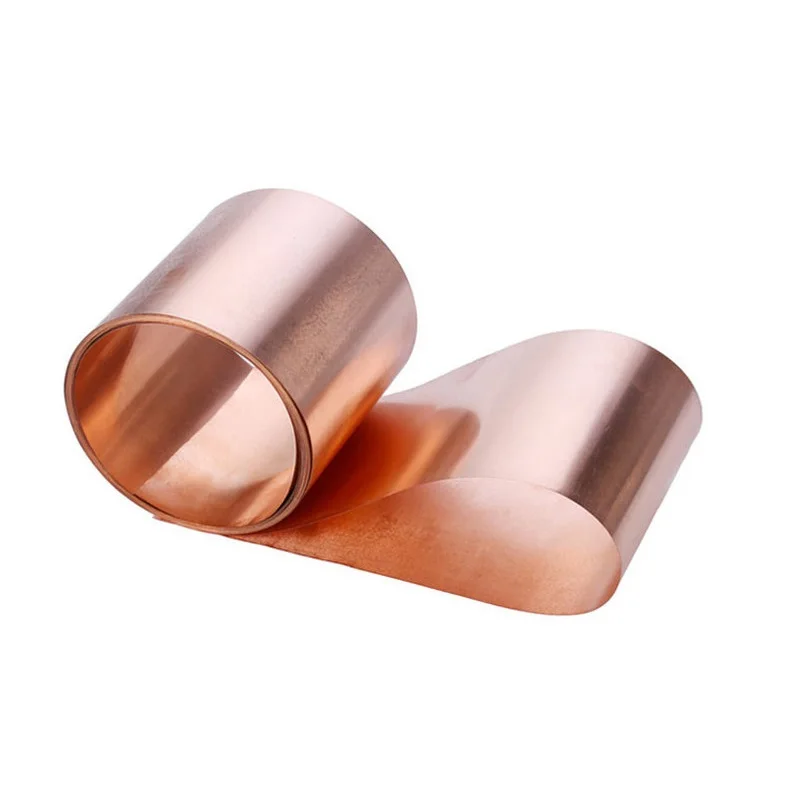 Rouleau De Feuille De Cuivre, 0.01mm-1mm D'épaisseur, Haute